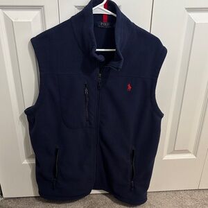 Polo by Ralph Lauren Men's Dark Blue Vest